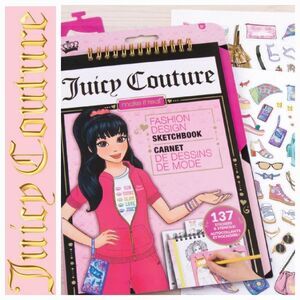 Juicy Couture Make It Real Fashion Design Sketchbook